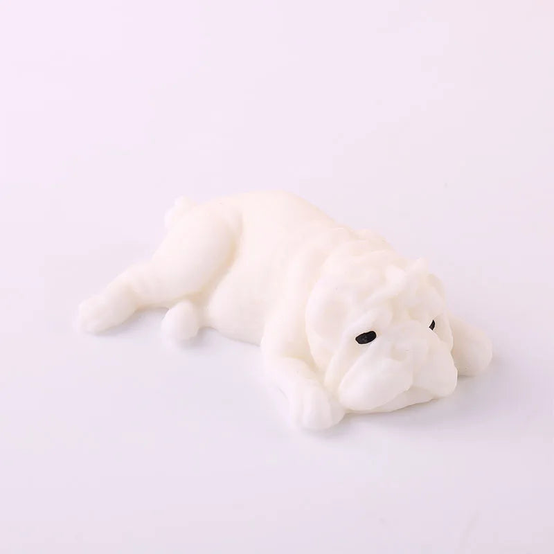 Sleepy Dog Squishy: Cute Squeeze Stress Relief Toy