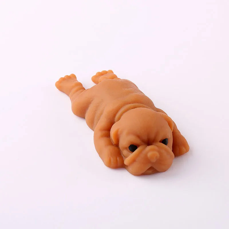 Sleepy Dog Squishy: Cute Squeeze Stress Relief Toy