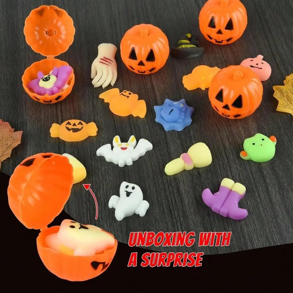 Halloween Mochi Squishies with Pumpkin Cases – photo 4 of 15