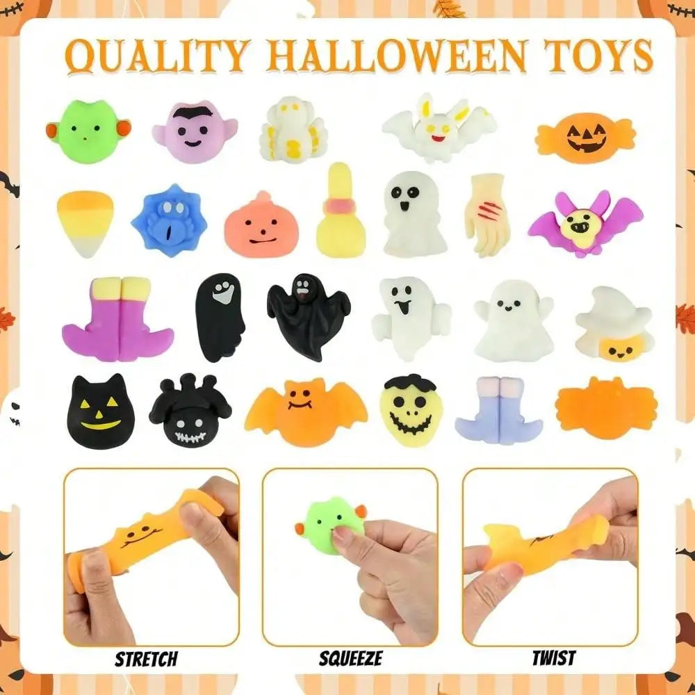 Halloween Mochi Squishies with Pumpkin Cases – photo 3 of 15