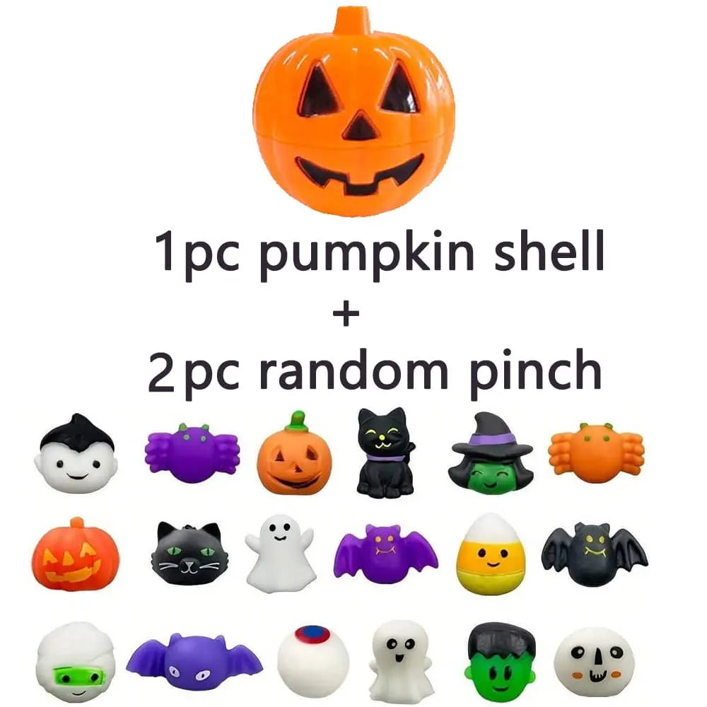 Halloween Mochi Squishies with Pumpkin Cases – photo 14 of 15