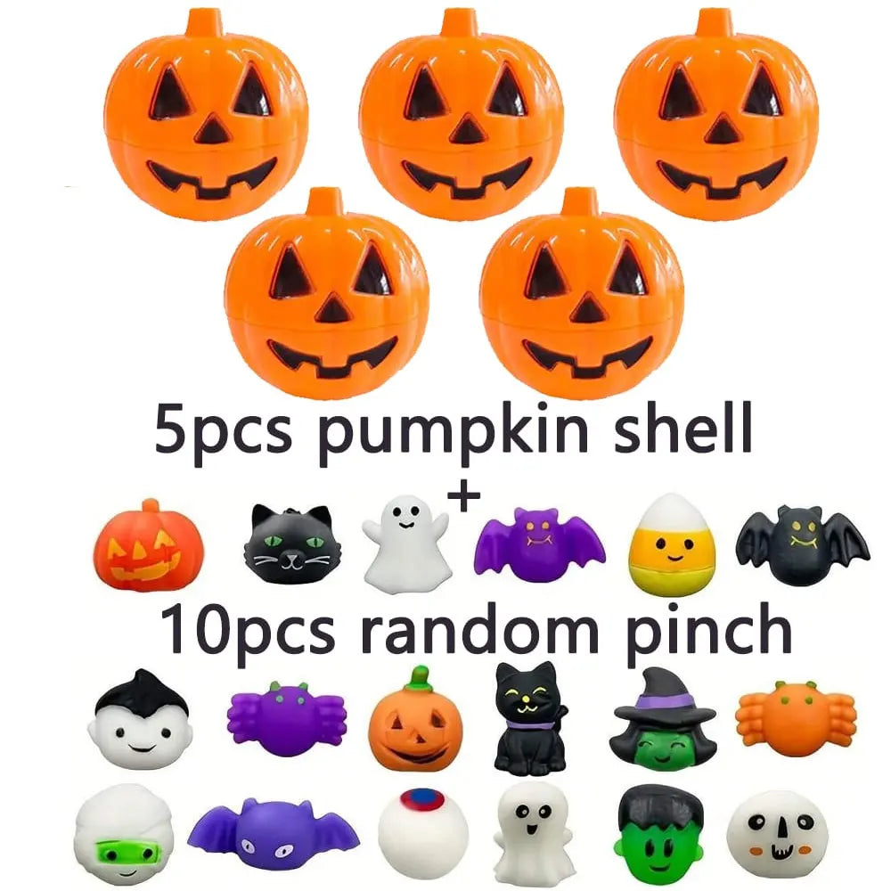 Halloween Mochi Squishies with Pumpkin Cases – photo 13 of 15