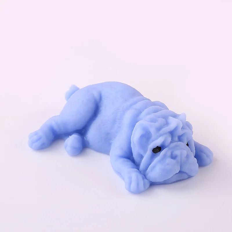 Sleepy Dog Squishy: Cute Squeeze Stress Relief Toy
