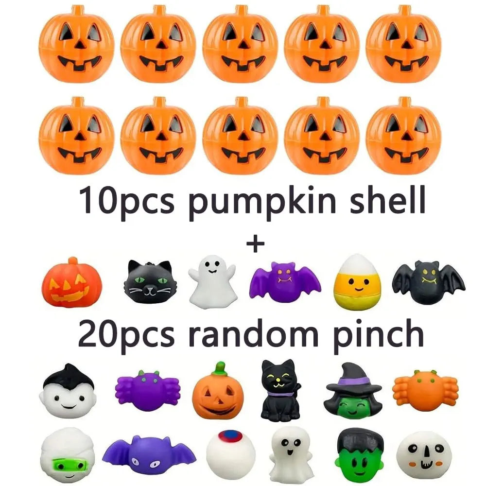 Halloween Mochi Squishies with Pumpkin Cases – photo 15 of 15