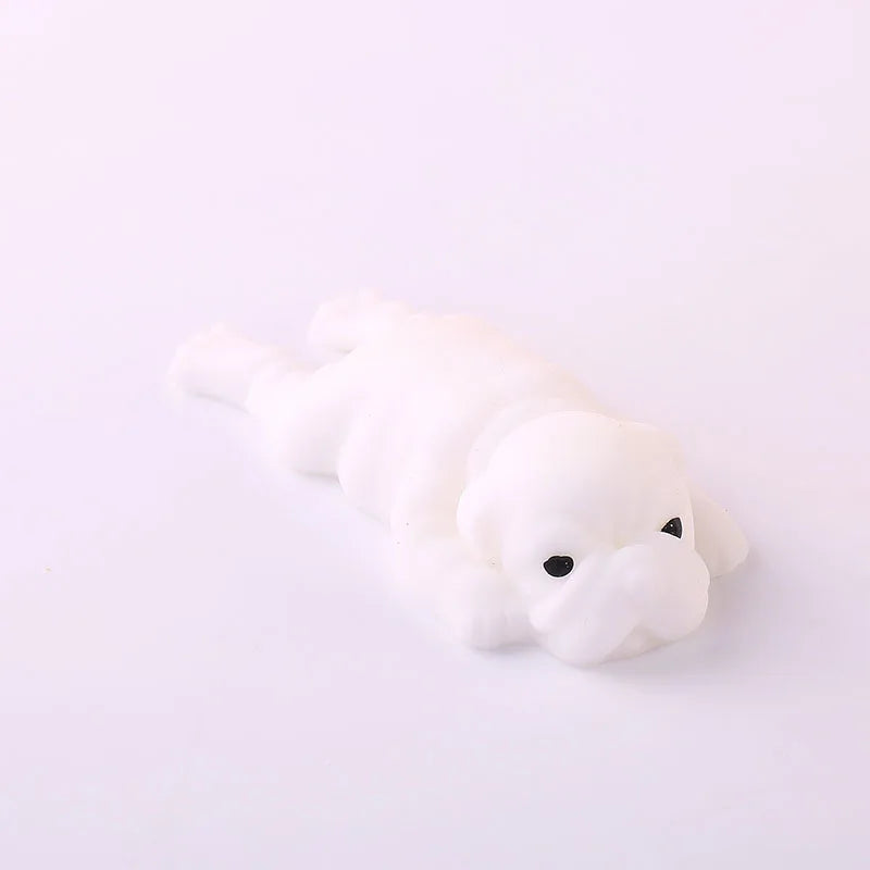 Sleepy Dog Squishy: Cute Squeeze Stress Relief Toy