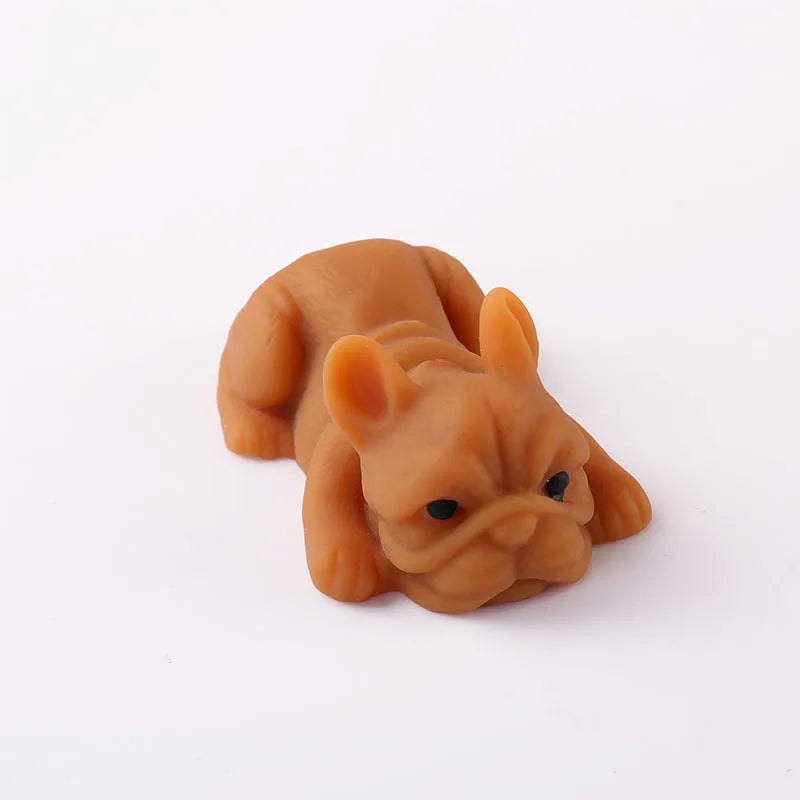 Sleepy Dog Squishy: Cute Squeeze Stress Relief Toy