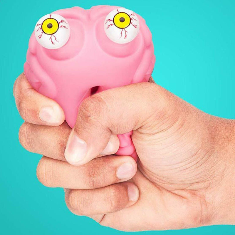 Funny Brain Squeeze Toy
